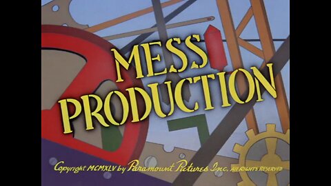 Popeye The Sailor - Mess Production (1945)