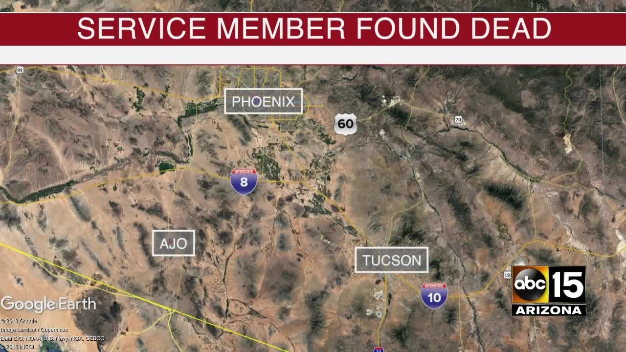 Service member found dead at the border
