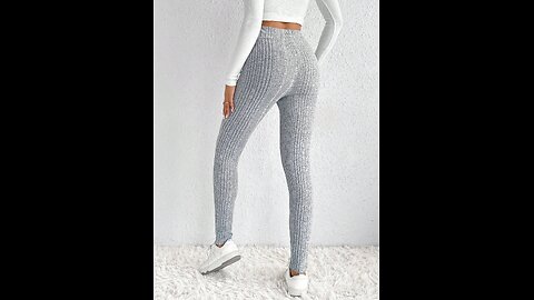 Women's Casual Plain Tight Leggings 🖤