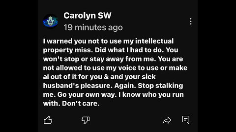 BADCORE: CAROLYN GOES PSYCHO ON MOOD AND ANDY