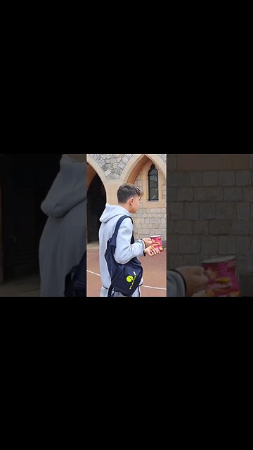 Disrespectful tourist #windsorcastle