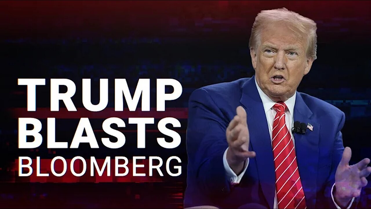 Crowds roar as Donald Trump destroys Bloomberg host during live interview in Chicago