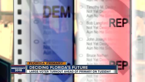 Early voters in Hillsborough County already top 2014 primary