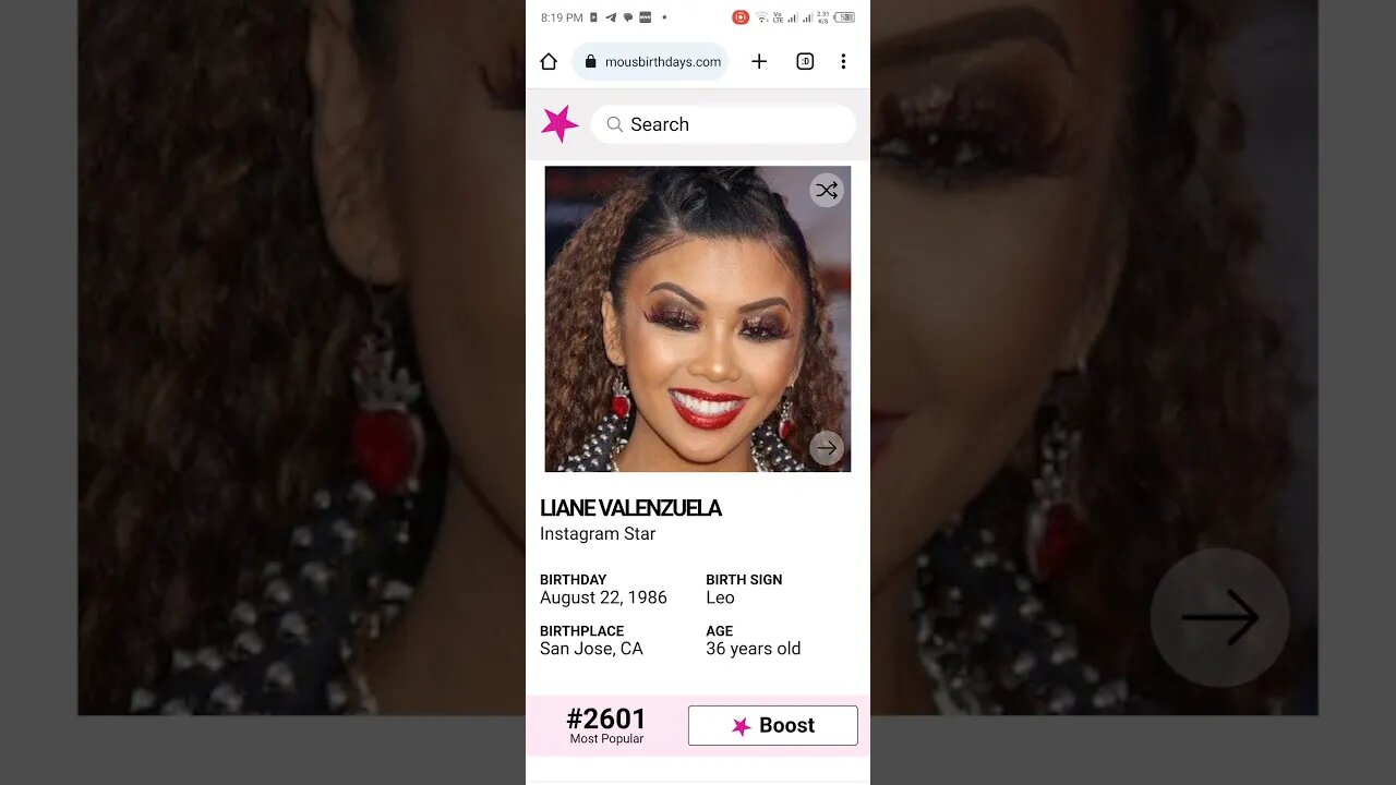 HAPPY 36 BIRTHDAY LIANE VALENZUELA