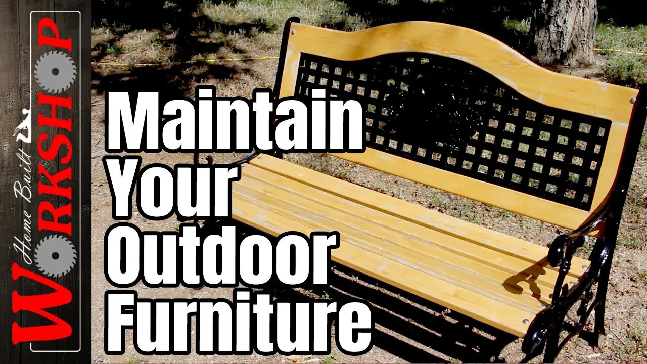 How to Maintain your Outdoor Furniture Finish | Reapplying Spar Urethane