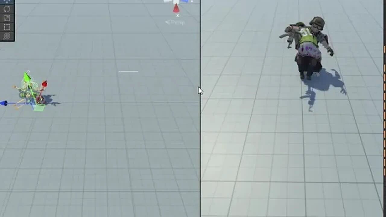 Zombie Tackle Animation