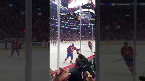 Caufield SNIPE vs New Jersey Devils 🎯