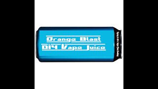 Orange Blast DIY E-Juice