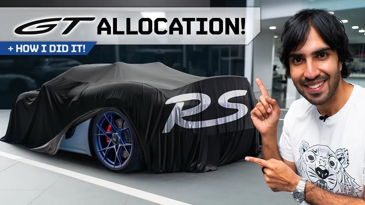 BUYING THE BEST PORSCHE! My First GT RS Allocation!