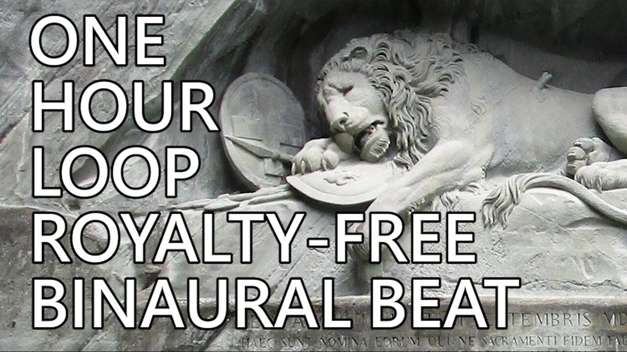 One Hour Loop of Royalty Free Binaural Beats - Relax, Meditate, Study, Sleep 😍