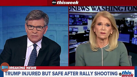 Stephanopoulos & Raddatz Point Finger At Trump For Violent Rhetoric - AFTER Assassination Attempt
