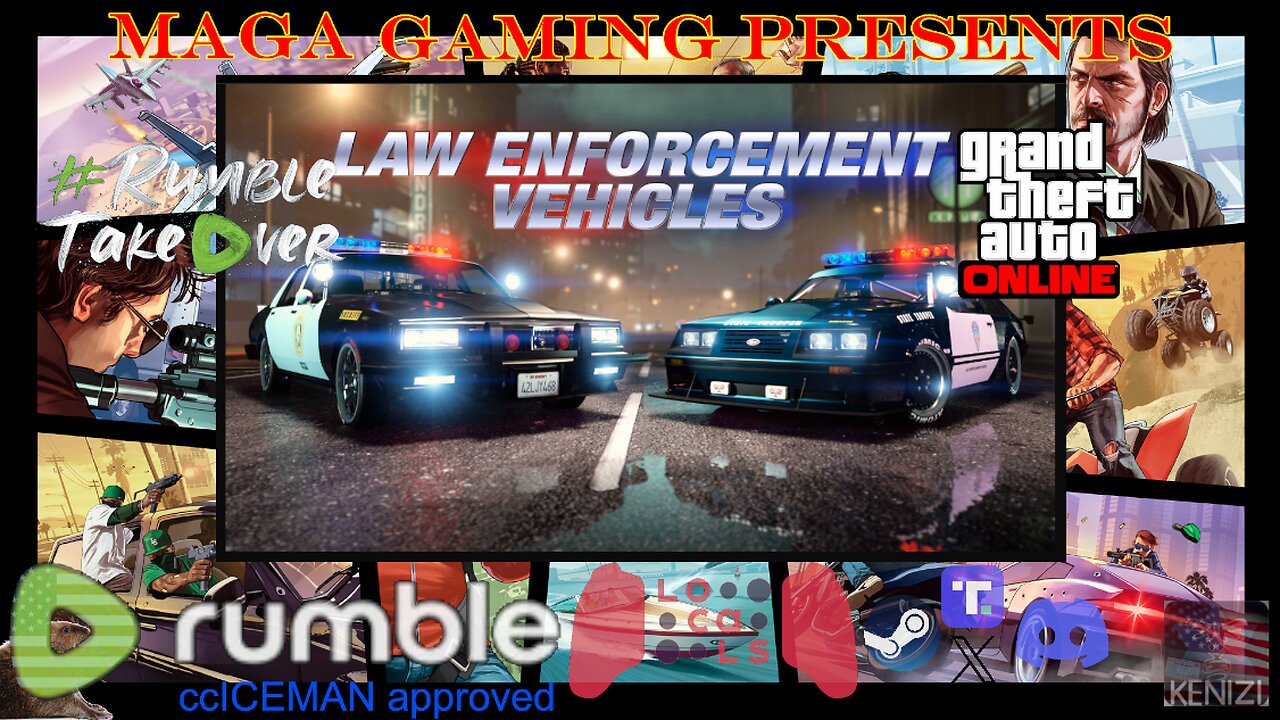 Official Rockstar GTAO Newswire, then some GTAO - Law Enforcement Vehicles Week: Tuesday