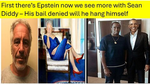 Diddy the Diddler now in Jail where Epstein Was?