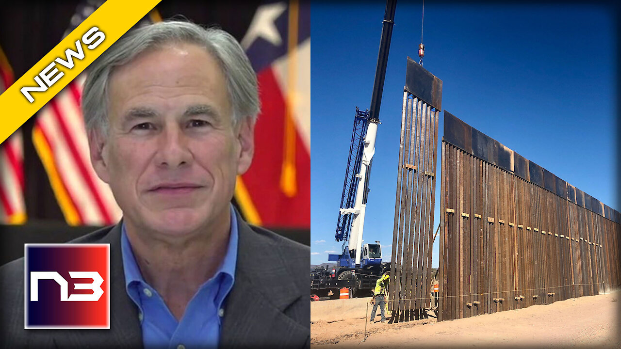 TX Gov. Abbott DEFIES Biden with New Plan to Continue Building the Wall at the Border