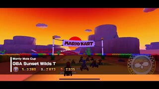 Mario Kart Tour - GBA Sunset Wilds T Gameplay & OST