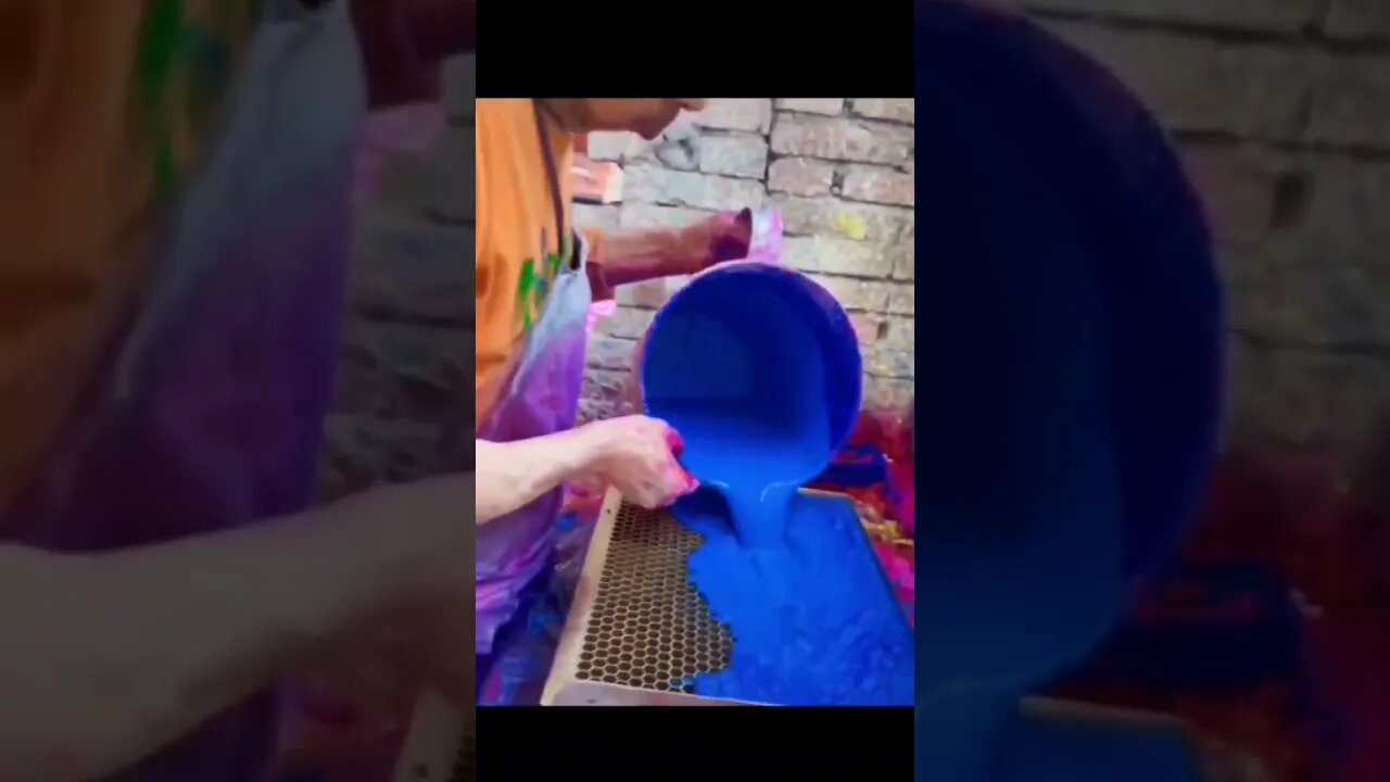 Colorful Chalk ♥️ #shorts #chalk making machine #Chalk asmr