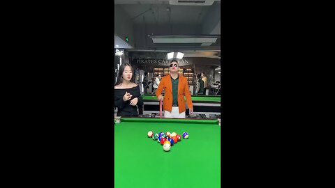 funny billiards vedio