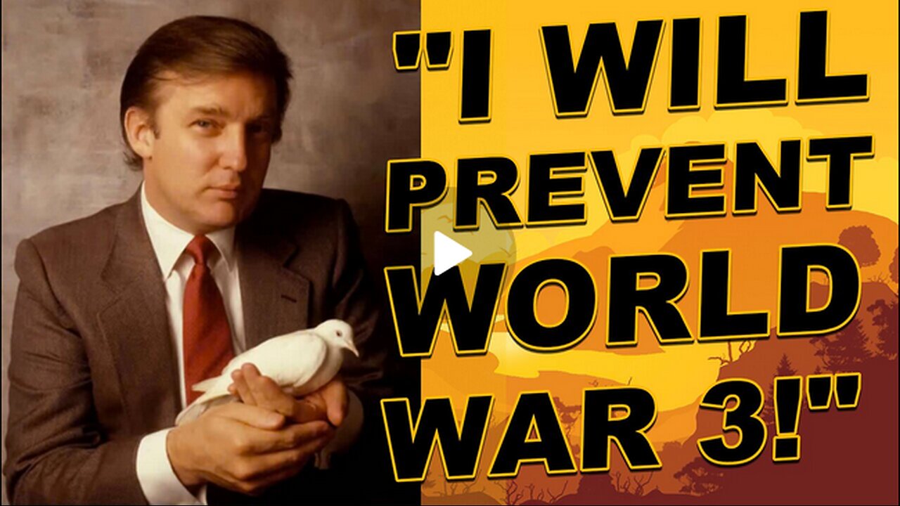 Trump poised to fulfill Bible Prophecy in 2024!--World War 3 Imminent?