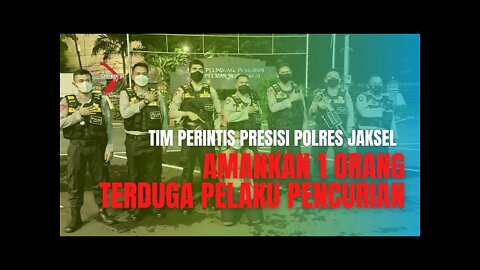 TERDUGA PELAKU PENCURIAN BABAK BELUR DIHAJAR MASSA, DIAMANKAN TIM PERINTIS PRESISI POLRES JAKSEL