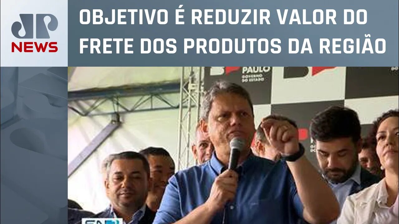 Tarcísio promete reativar ferrovias da Zona Oeste de SP; Motta e Kobayashi analisam