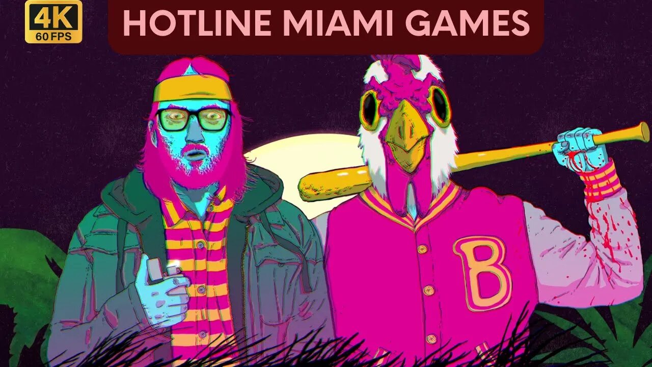Hotline Miami Games | Evolution Of Hotline Miami | 4K 60FPS