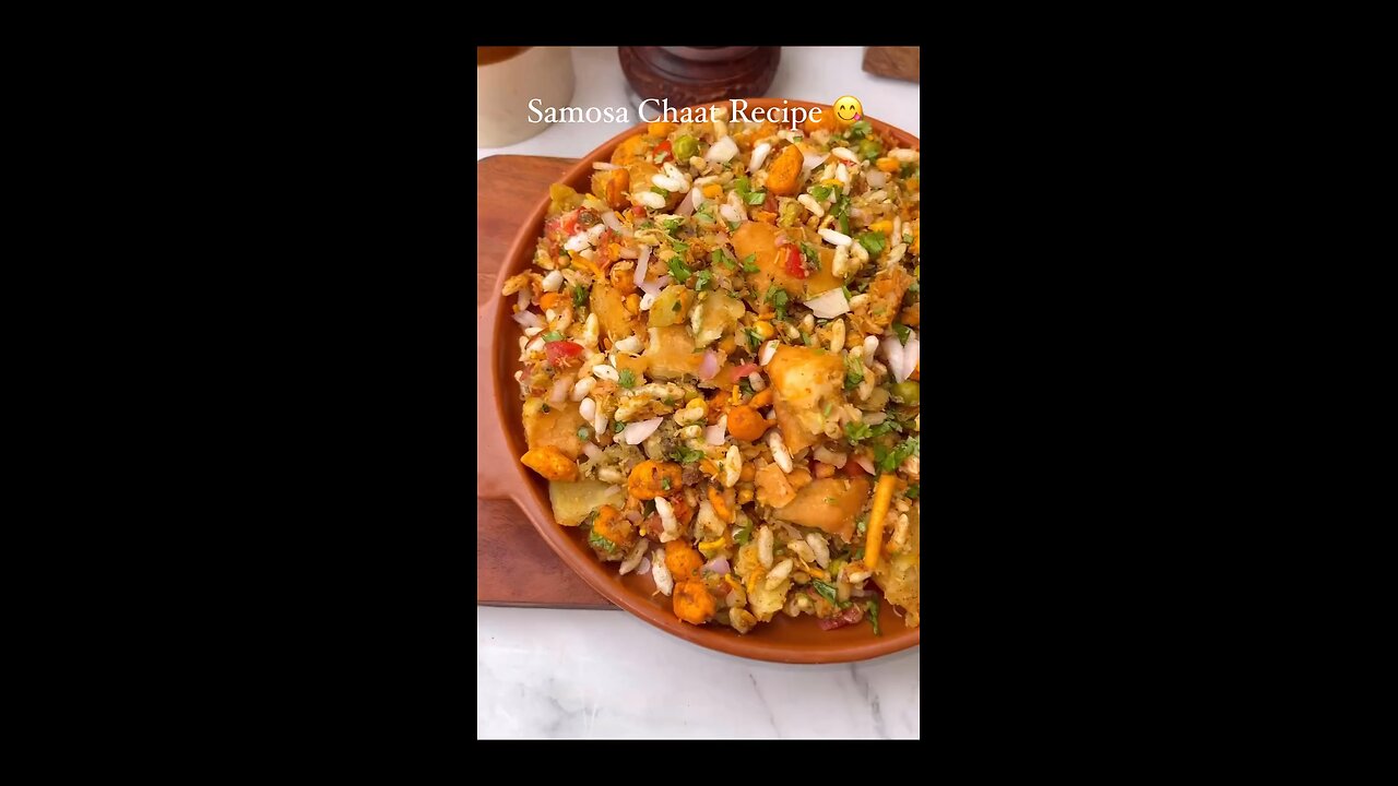 Samosa Chaat Recipe ## very easy ## enjoy with family