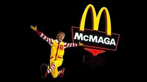 Trump travaille chez McDonald's