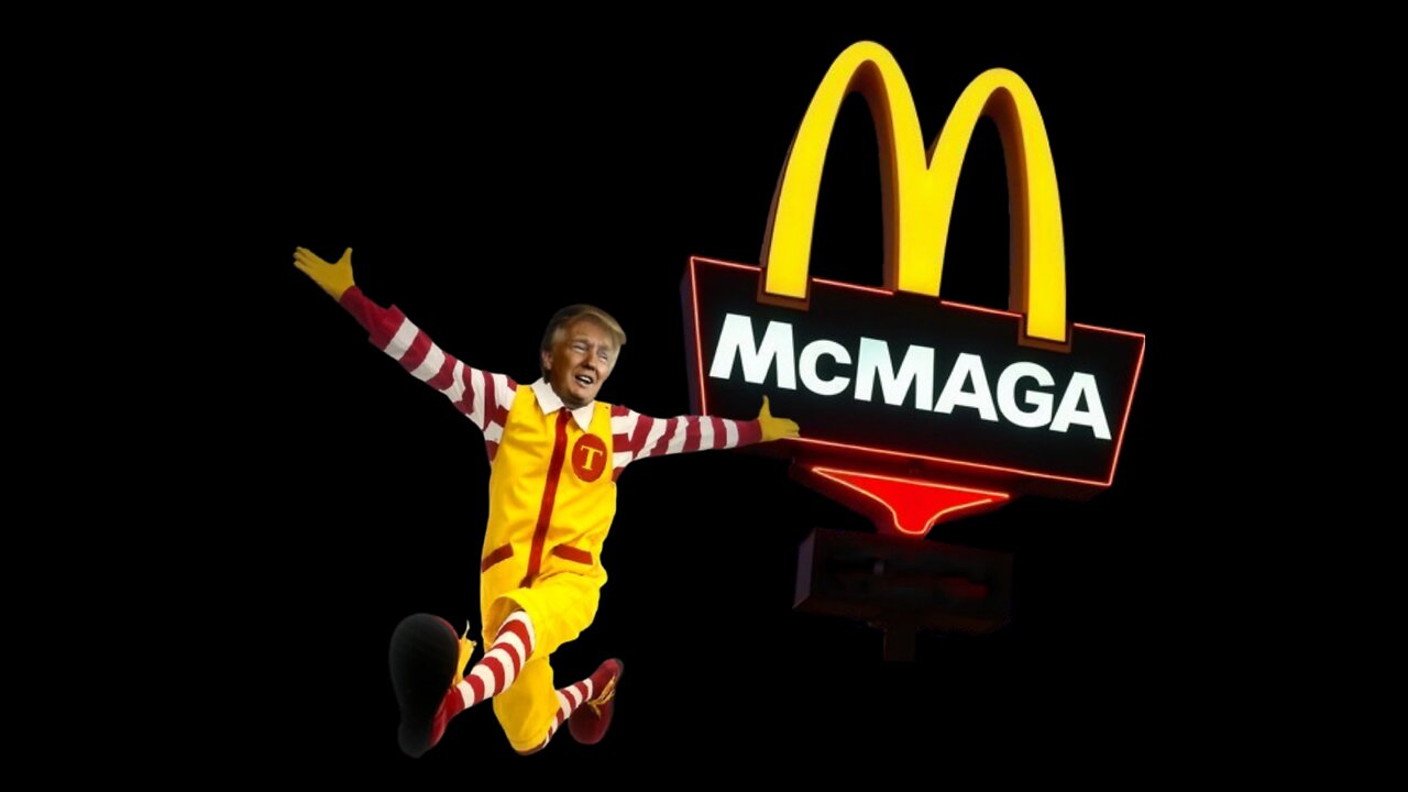 Trump travaille chez McDonald's