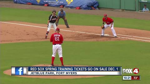 Red Sox announce spring training 2019 schedule