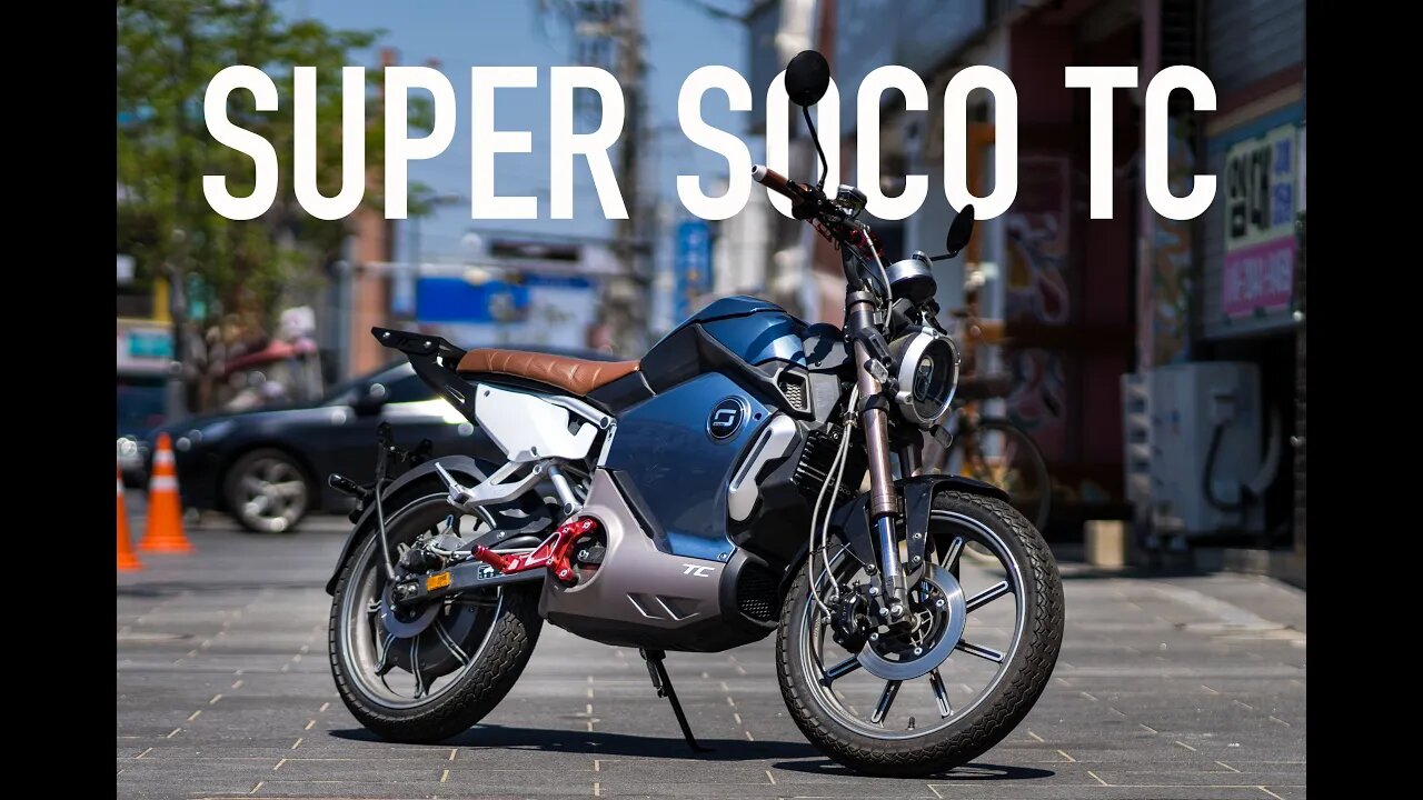 IS THIS THE FUTURE? 2021 Super Soco TC **First Ride**