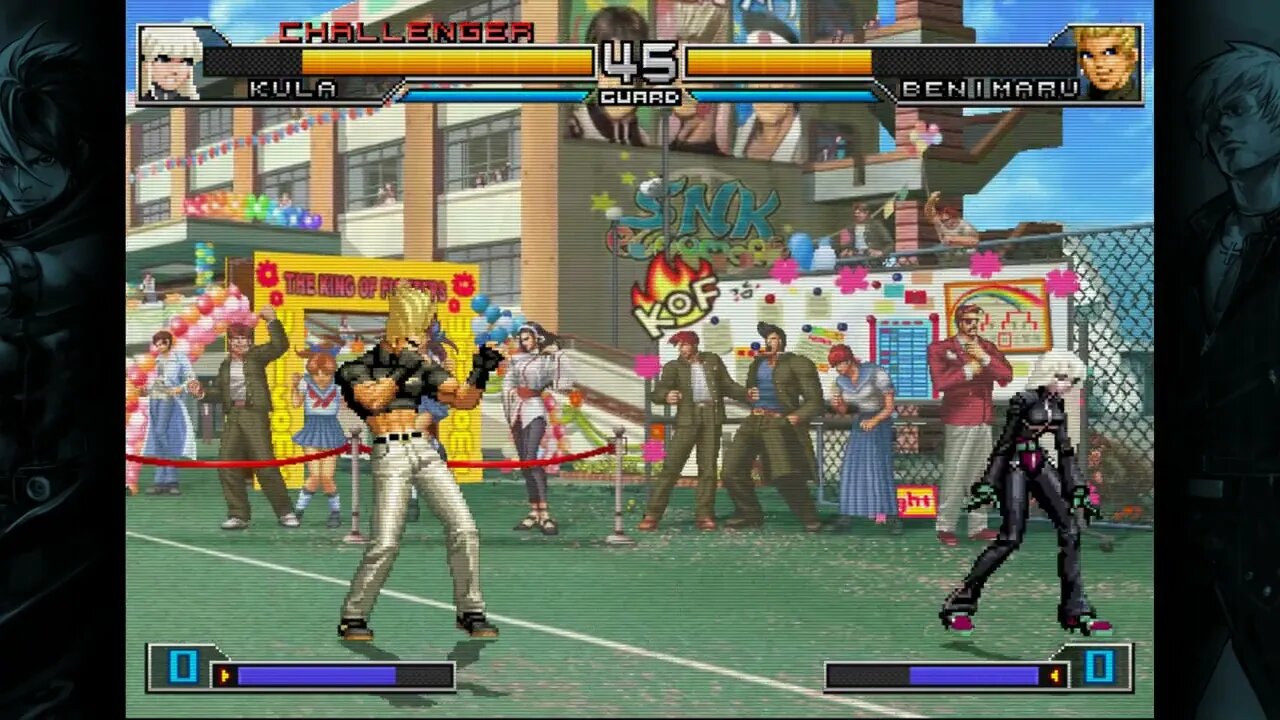The King of Fighters 2002: Unlimited Match - Kula vs Benimaru - No Commentary 4K
