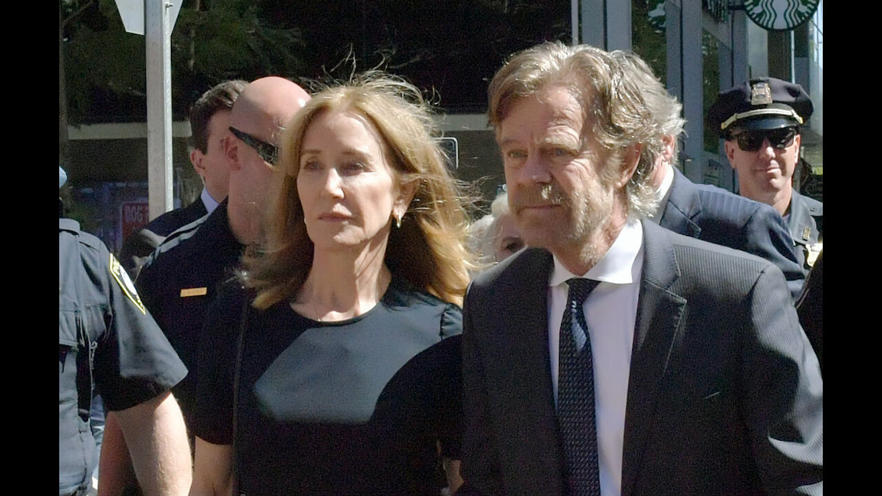 Felicity Huffman completes her college admissions sentence