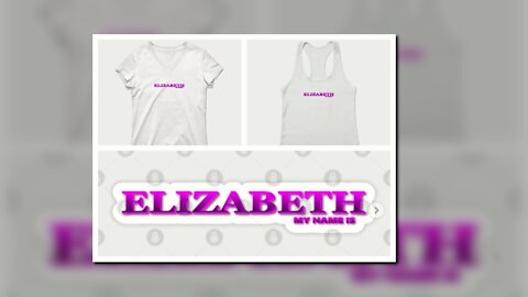 ELIZABETH. MY NAME IS ELIZABETH. SAMER BRASIL (TEEPUBLIC)