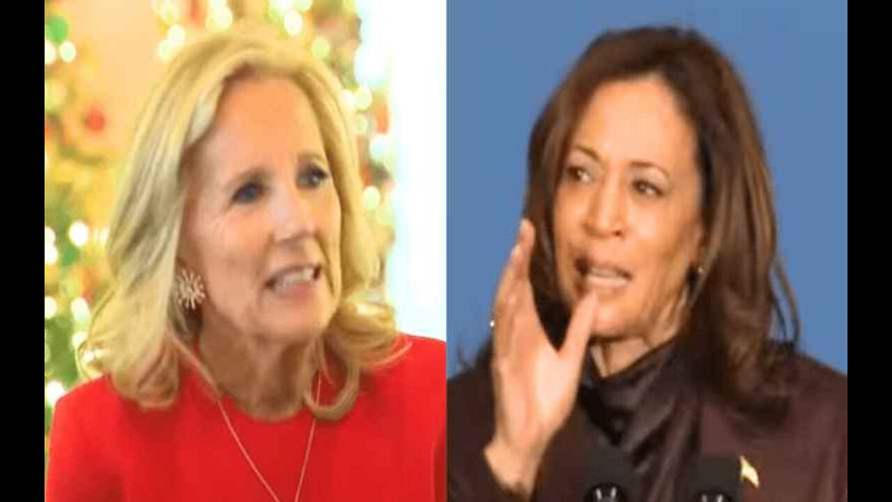 Jill Biden Catches Herself After Accidentally Snubbing Harris ‘You’re All Reading Into That’