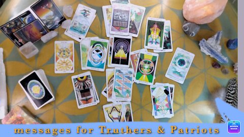 Reality or CGI? Tarot for Truthers and Patriots. August 2022