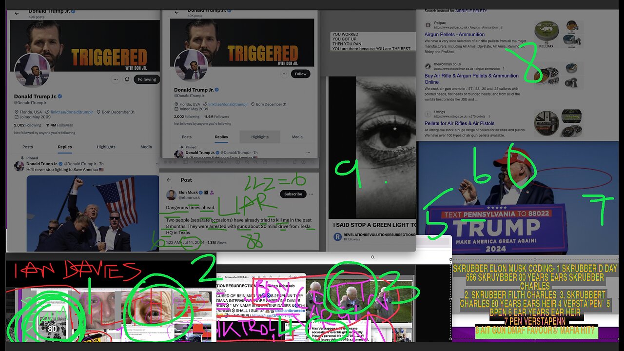 VIDEO 173A LOW RES - ELON MUSK USES THE ASSASSINATION ATTEMPT OF DONALD TRUMP TO CODE