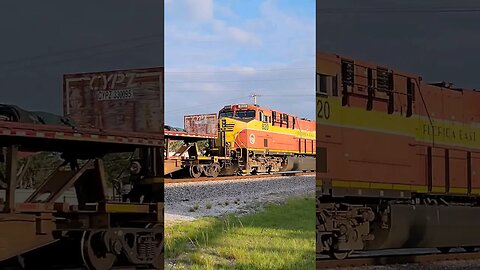 Florida East Coast Railway train 202 South Daytona Fl May 14 2023 #railfanrob #fec202 #rrmrailvideos