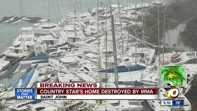 Irma Causes Catastrophic Damage on British Virgin Islands