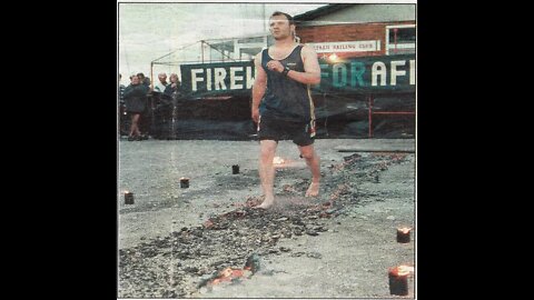 How To Walk On RED HOT Coals ❤ 🌞👊