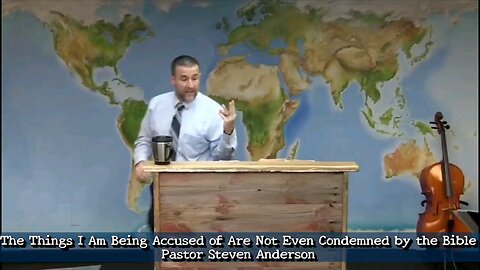 Even The Accusations Pastor Anderson is Being Accused of, Are Not Condemned in the Bible