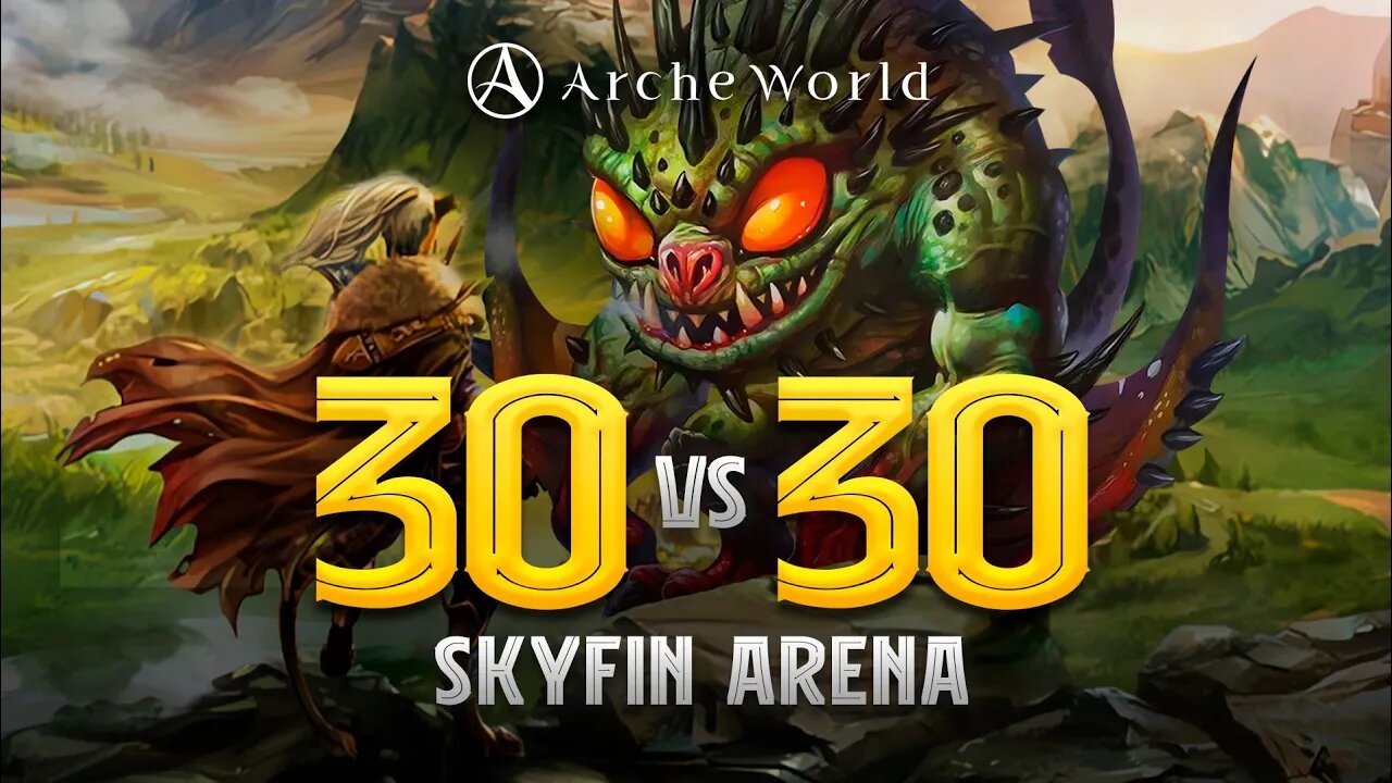 Archeworld Skyfin Arena PVP.