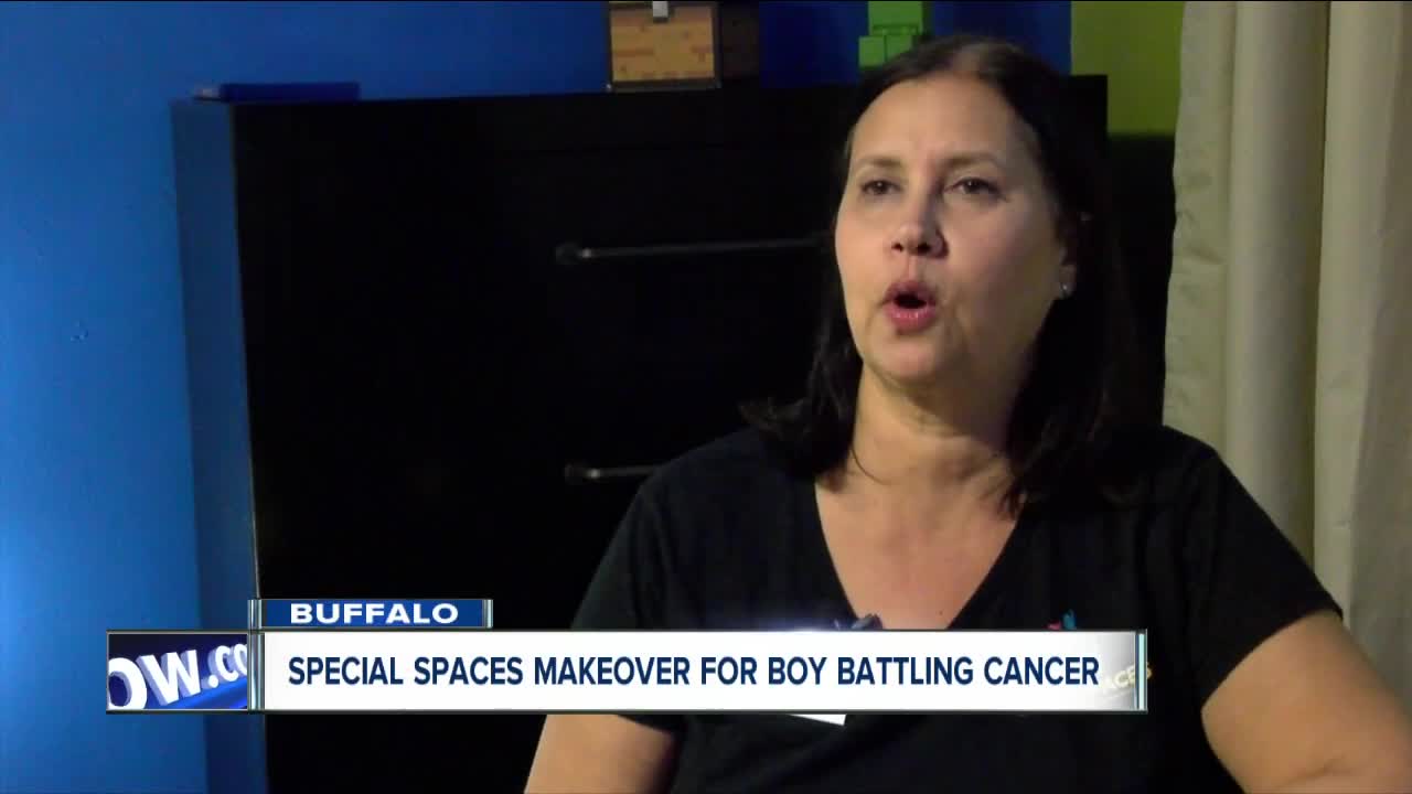 Home makeover for family with boy battling cancer