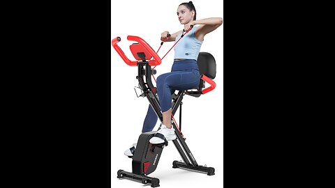 Pooboo Folding Exercise Bike