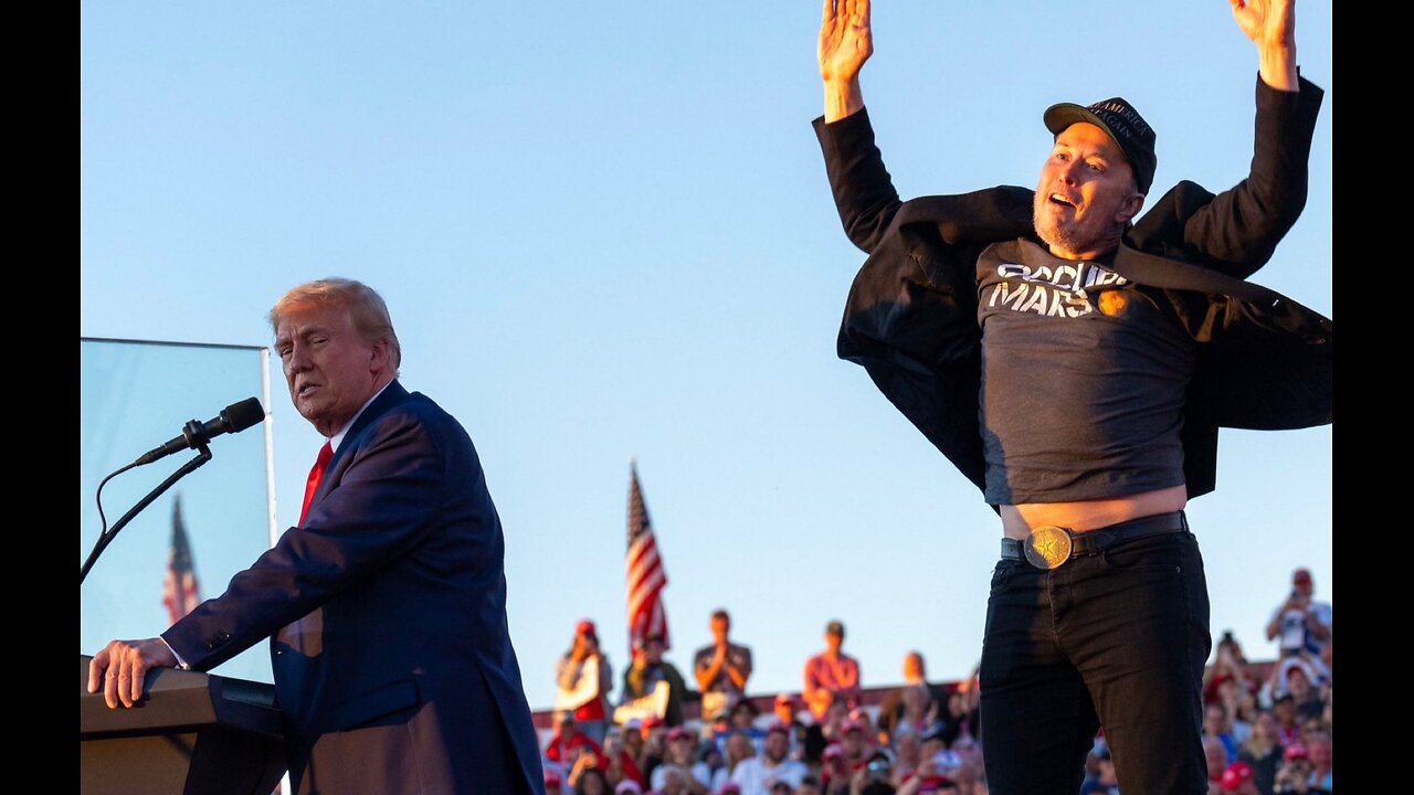 Trump & Elon Musk Dark MAGA Return To Butler, Pennsylvania