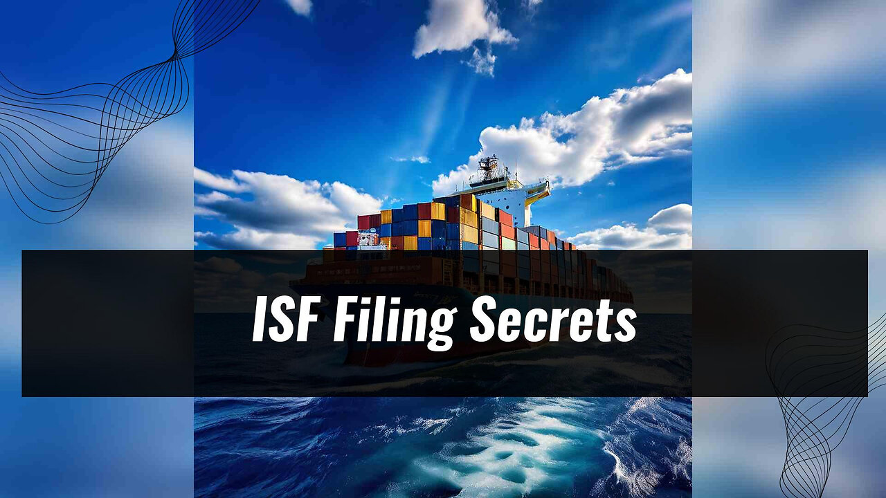 Title: Streamline Your ISF Filing with AMS Integration and ERP Systems