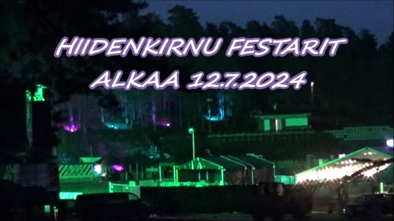 Hiidenkirnu festarit alkaa 12.7.24