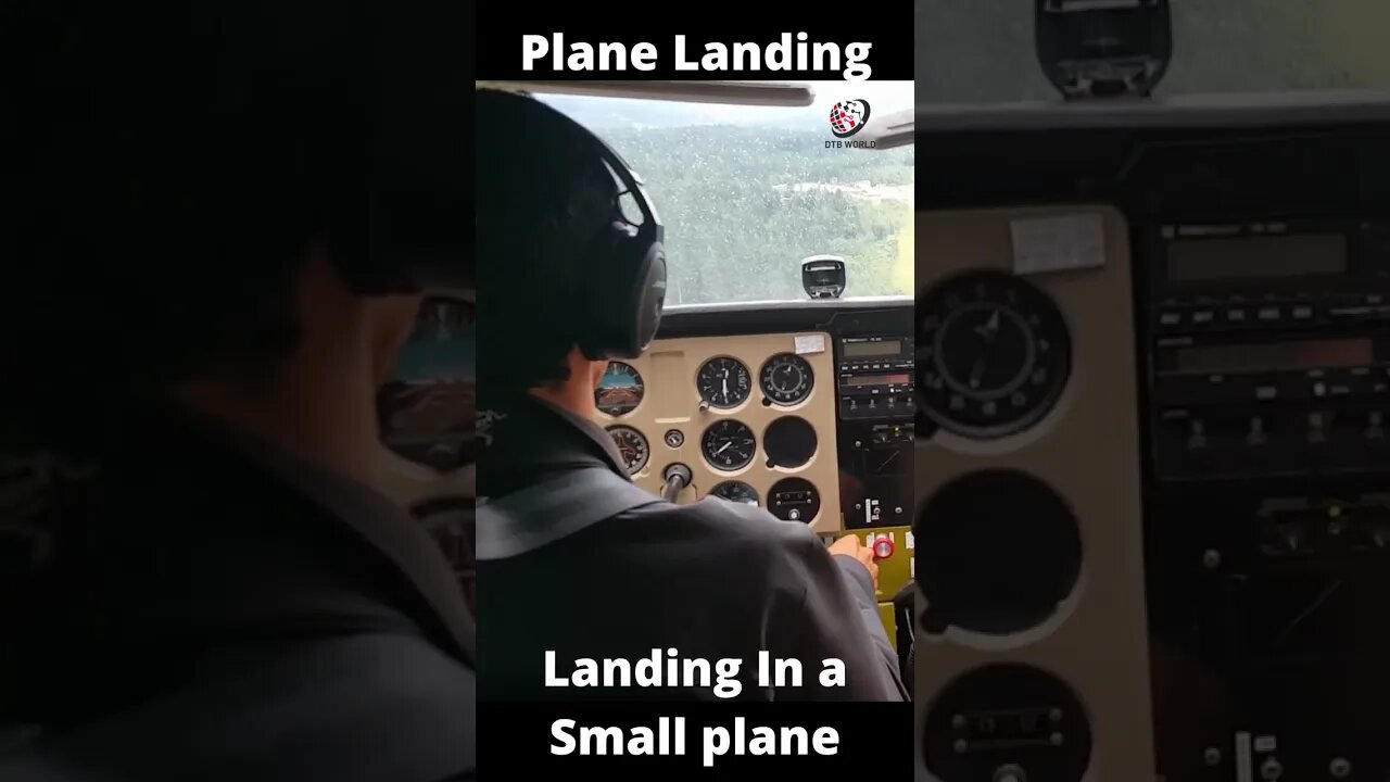 Plane Landing - Small Plane Landing