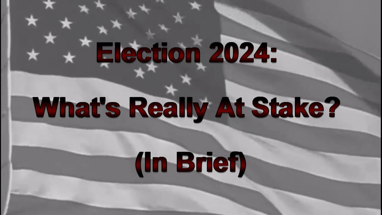 Election 2024: What's Really At Stake (In Brief)