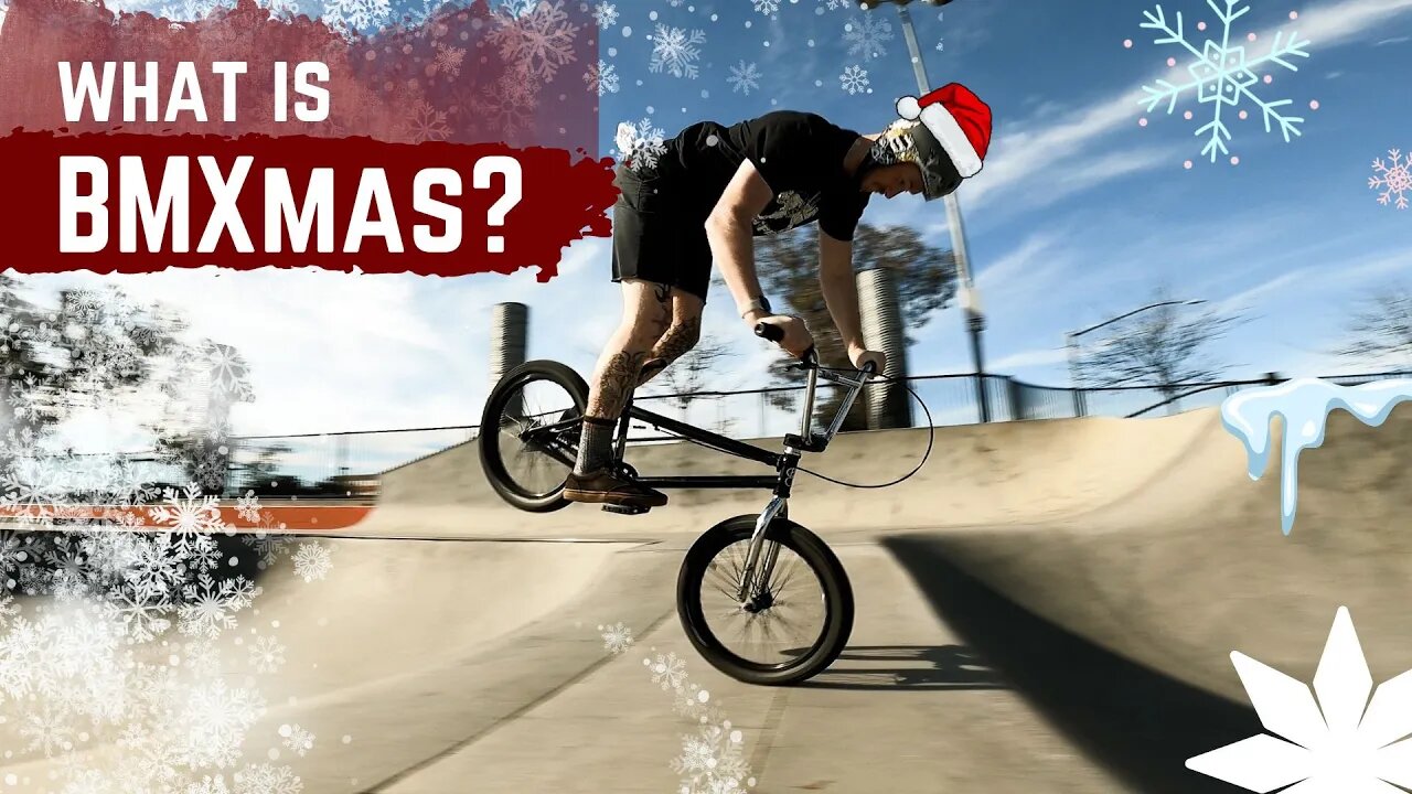 What is BMXmas? Riding the biggest skatepark in Orange County.