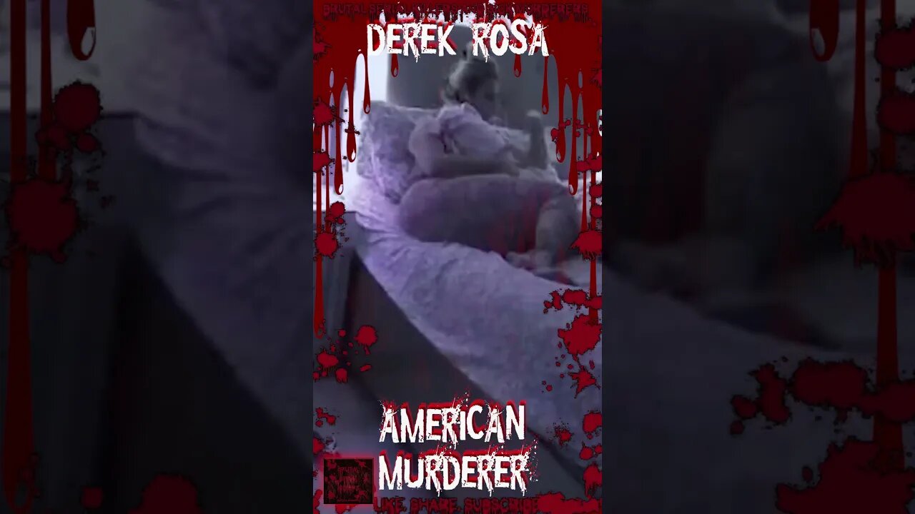 Derek Rosa, STABBED his MOTHER to DEATH, sent photos of her CORPSE to friends #truecrime #newshorts